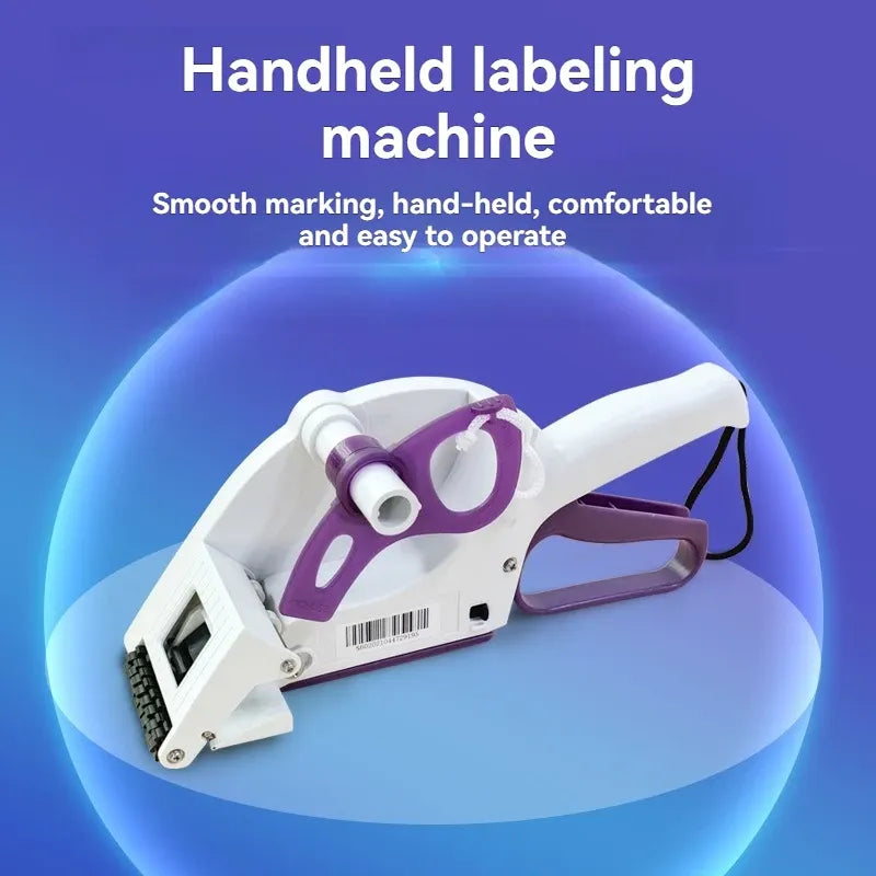 Self Adhesive Labeling Machine Manual Barcode Labeling Machine Fast Handheld Semi-Automatic Manual Labeling Machine
