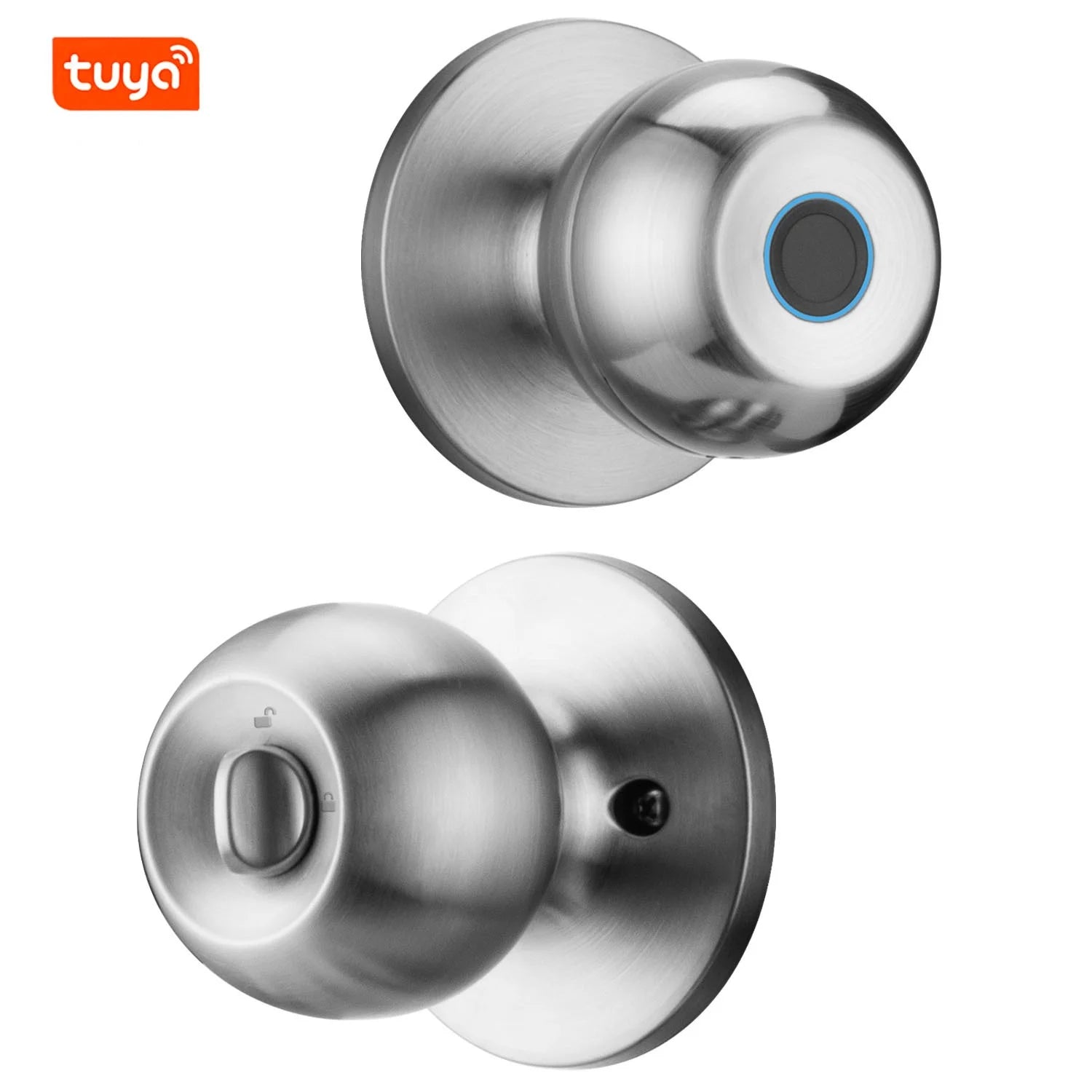 Tuya Smart Home Door Lock 3-in-1 Key / Fingerprint / Smart Life APP Unlock Hotel Apartment Warehouse Smart Door Locks