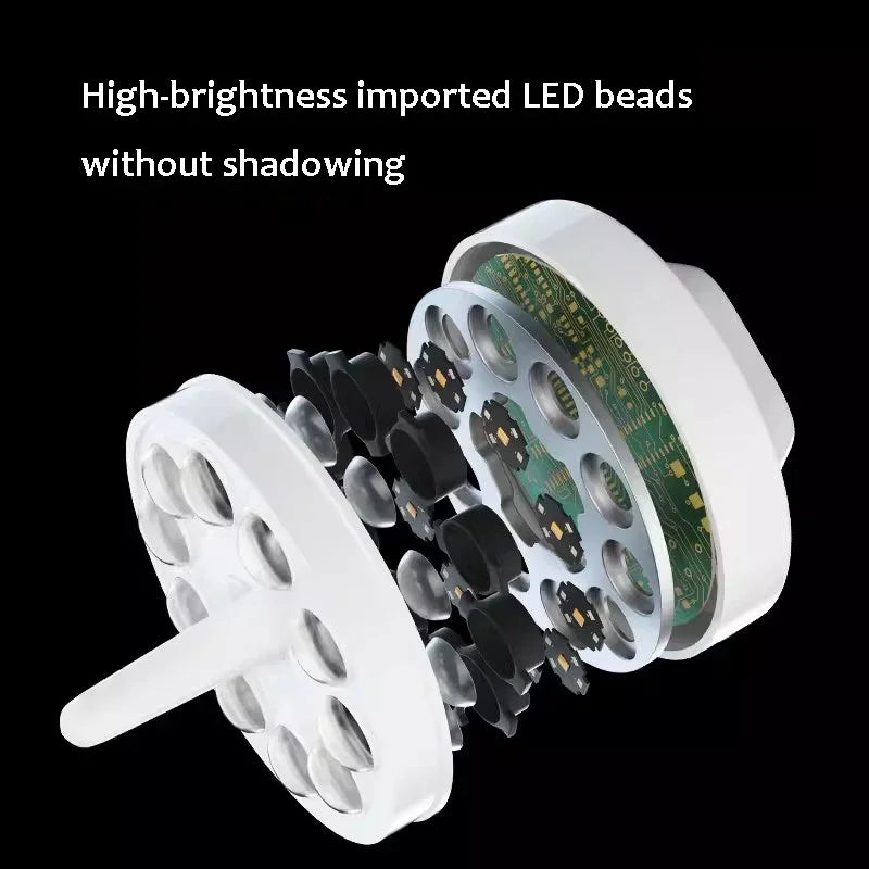 Dental LED Surgical Light - Movable Cold Shadowless Lamp (220V/110V) Massage Chairs Tidesmit