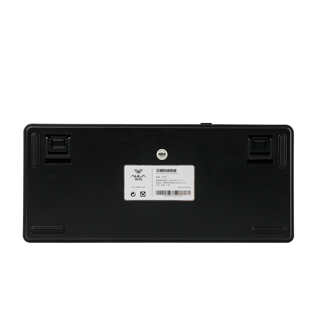 EPOMAKER x AULA F75 75% ANSI Hot-Swap Gasket Bluetooth 5.0/2.4G Wireless/Wired Mechanical Keyboard PBT Keycaps for Mac/Win