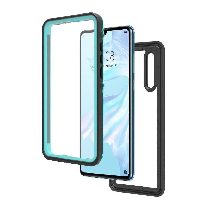 Huawei P30 Pro Waterproof Case | Military-Grade Shock-Absorbing Cover Tidesmit