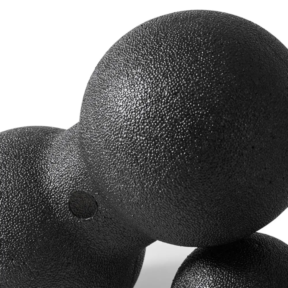 Double Lacrosse Massage Ball for Deep Tissue Myofascial Relief 12cm Back Massage Instrument Tidesmit