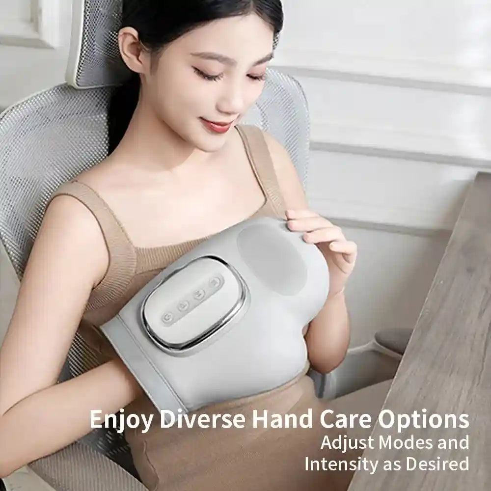 Tidesmit Electric Hand Massager with Heat Therapy and Air Compression Massage Roller Tidesmit