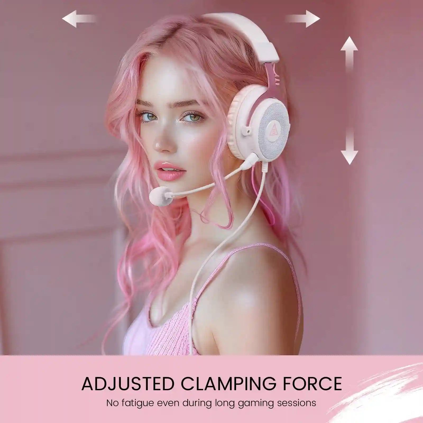 Wired Gaming Headphones with Detachable Mic for PC PS5 and Xbox Tidesmit