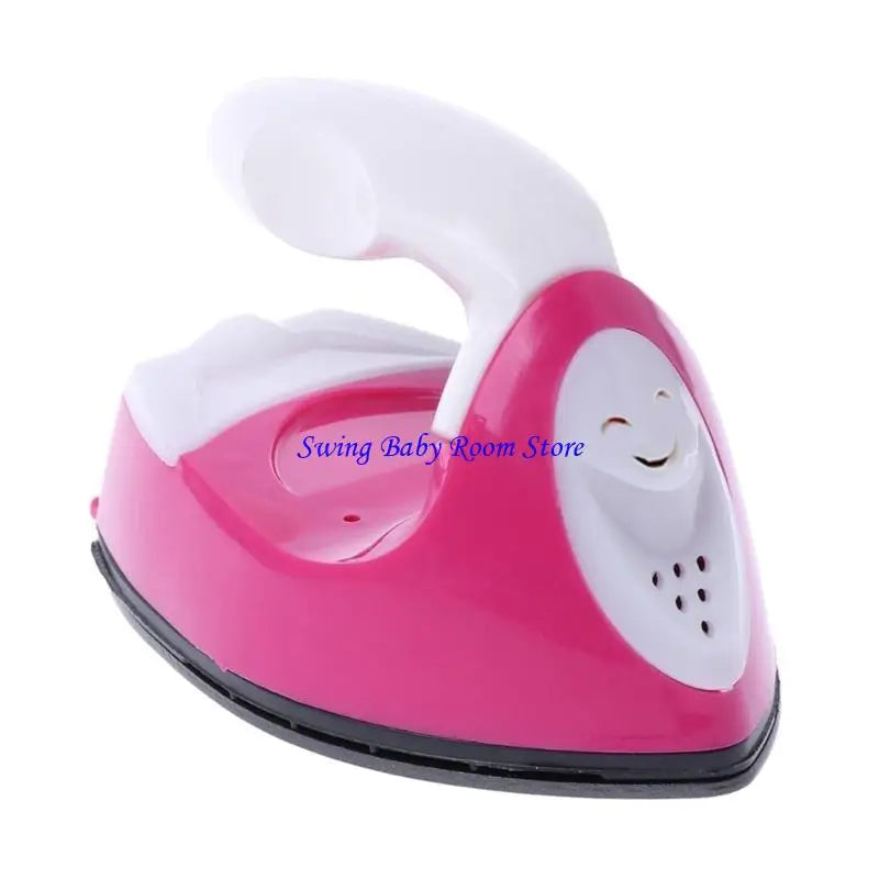 Tidesmit K1AD portable mini heat press iron for clothes showing compact 3.9 inch heating plate and ergonomic handle