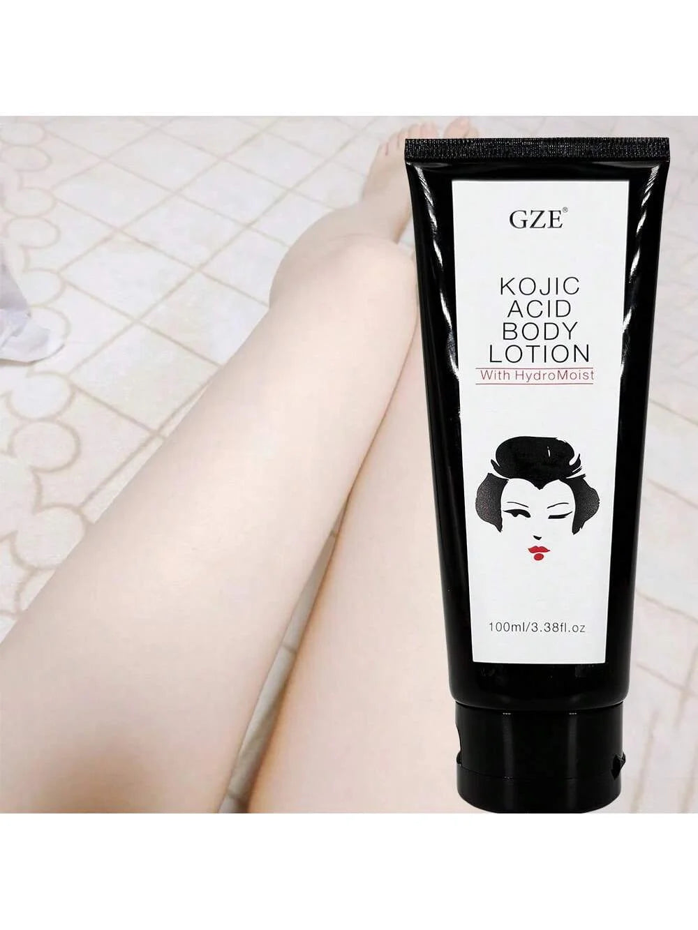 GZE Kojic Acid Body Lotion With Kojic Acid & Niacinamide Moisturizing Hydrating Face & Body Cream Suitable For Alll Skin Types