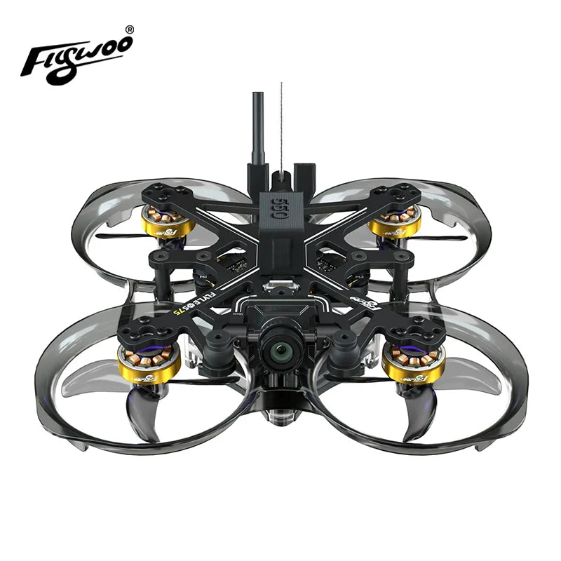 Flywoo FlyLens 75 HD Walksnail FPV Drone - 2S Whoop with ELRS 2.4G Tidesmit