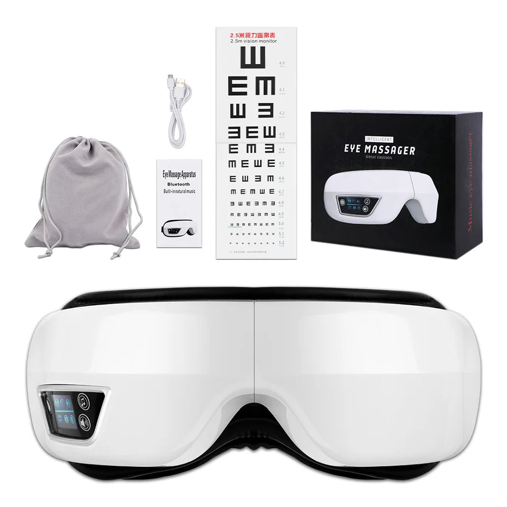 Eye Massager with Heat and Vibration - Fatigue Relief Tidesmit Relaxation Treatment gift box China Mainland Tidesmit