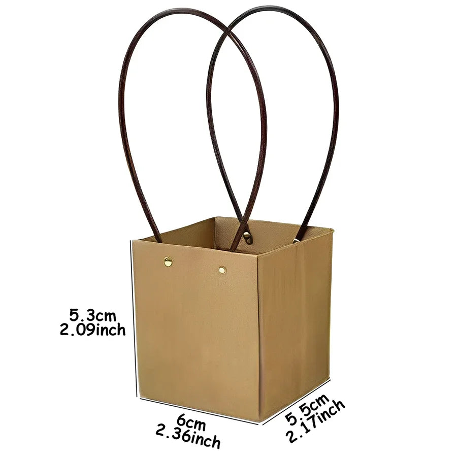 5-20pcs 6cm Kraft Paper Succulent Potted Plant Box Indoor Outdoor Universal Foldable Hanging Potted Plant Box Gardening Tools