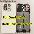 OnePlus 15 Rear Battery Door Replacement Glass With Camera Lens For OnePlus 15 Tidesmit