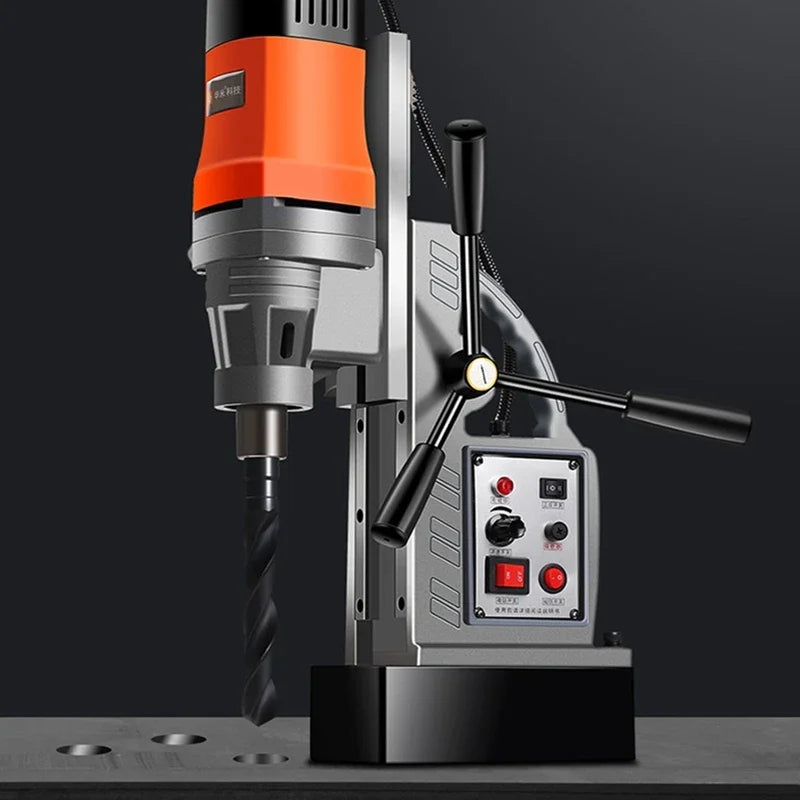 Electric Bench Drilling Rig Machine Magnetic Twist Bench Machine for Engineering Steel Structure 220V LY TN18RE