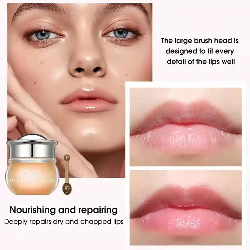 Peach Honey Lip Oil | Moisturizing Plumping Gloss - Tidesmit Lip Care Tidesmit