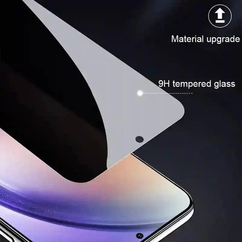Privacy Screen Protector for Samsung Galaxy - 9H Tempered Glass 2-Pack AE Tidesmit