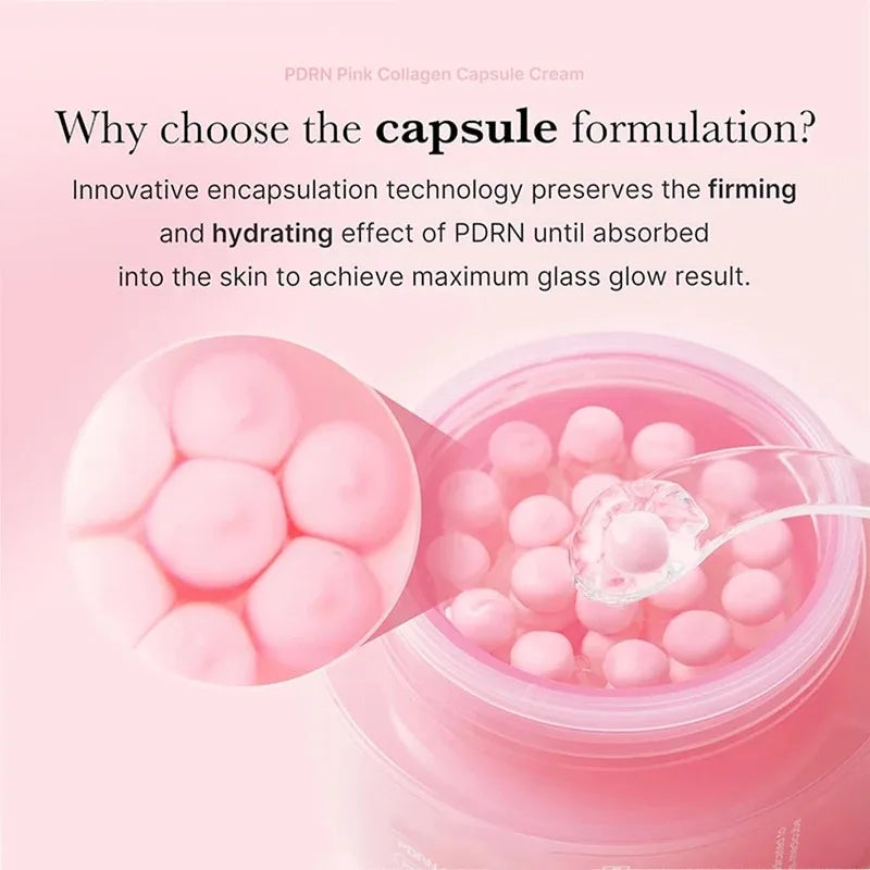 Collagen Boosting Face Cream Hydrating Moisturizer With Hyaluronic Acid For Dry Skin Korean Skin Care