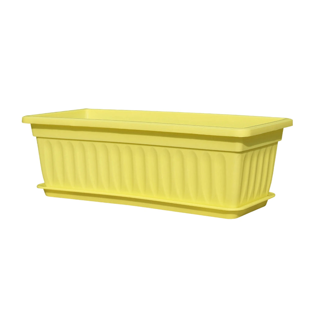 Plastic Vegetable Planters Rectangular Flowerpots For Balcony Indoor Gardening Breathable Plants Pots Garden Tools