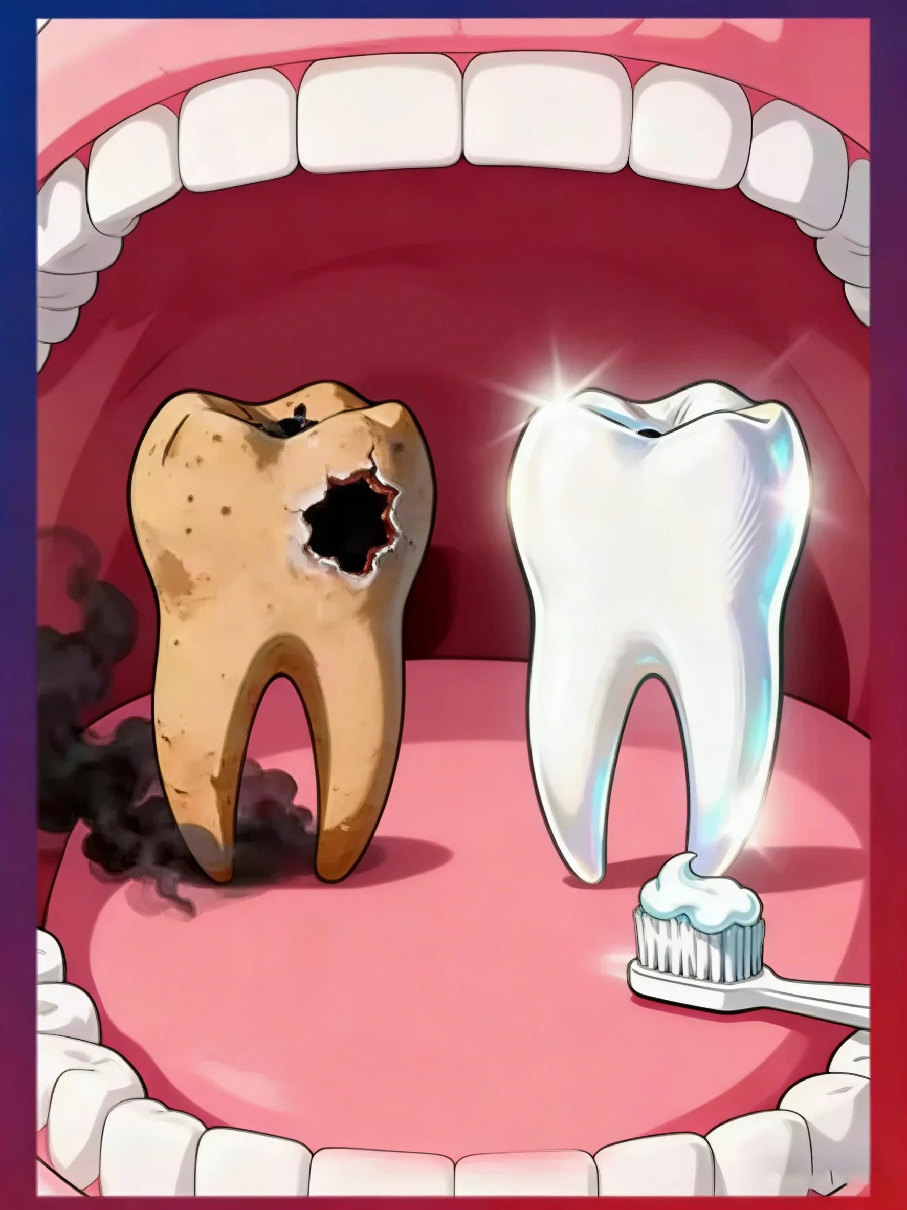 Tidesmit teeth whitening and cavity repair gel for anti-caries protection and natural enamel restoration