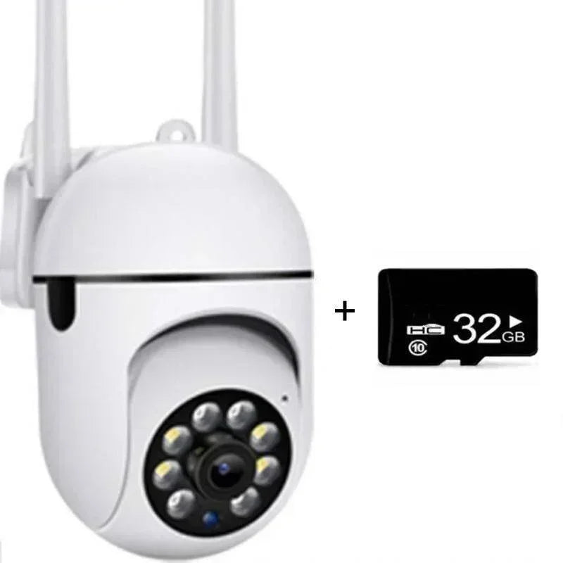 V380 pro WiFi IP Camera 4X Zoom Indoor Surveillance Camera Color Night Vision Human Detection Security CCTV Camera Baby monitor