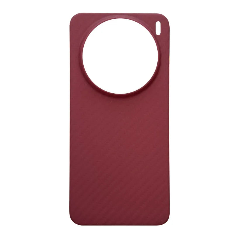 Vivo X200s Aramid Fiber Phone Case - Slim Military-Grade Protection red B China Mainland vivo X200s Tidesmit