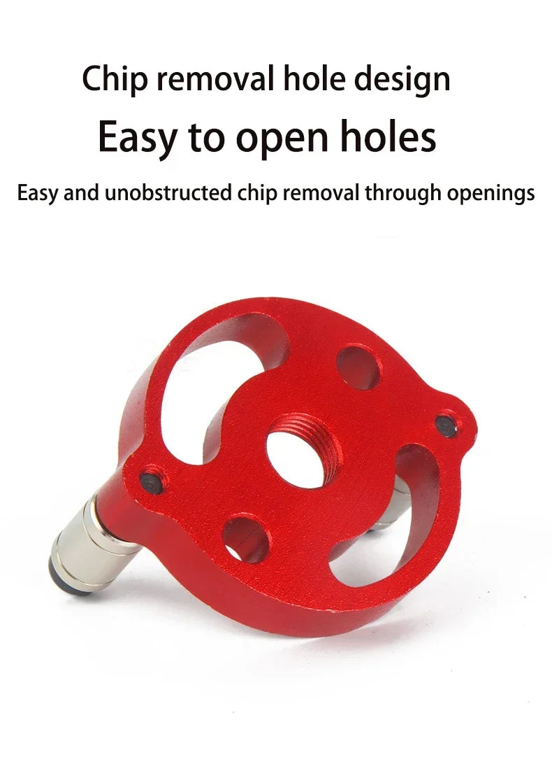 Aluminum Wood Drill Guide Locator Vertical Drilling Positioner Dowel Hole Jig Woodworking DIY Drilling Tool