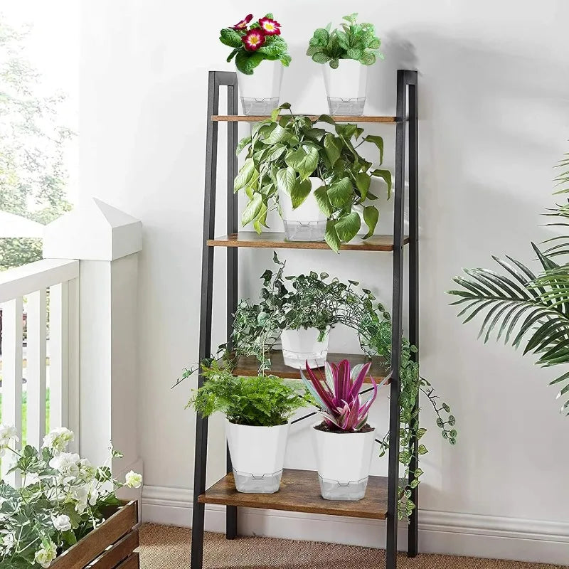 Self Watering Plants Pots Lazy Hydroponic Flower Preventing Drought Flowerpot with Injection Hole Indoor Outdoor Garden Supplies
