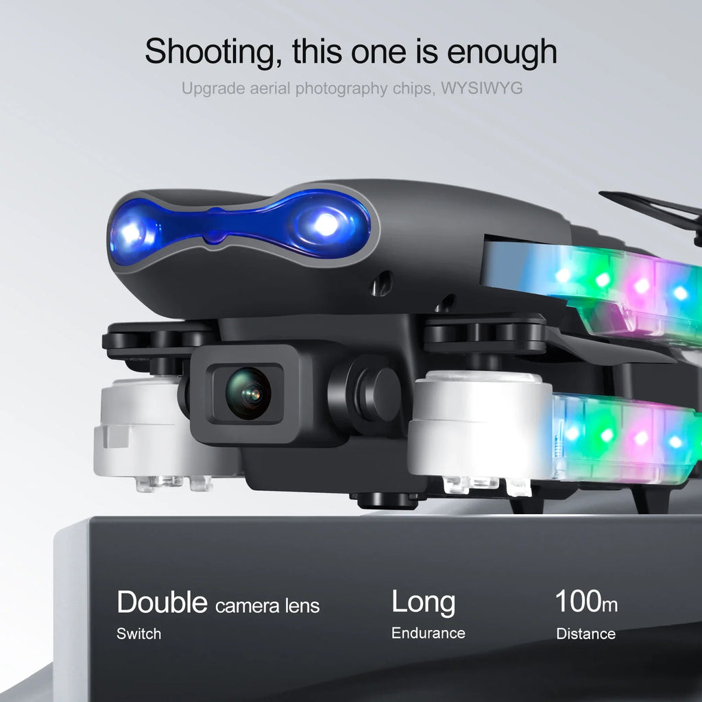 4K Camera Drone - Foldable RC Quadcopter with Obstacle Avoidance Tidesmit