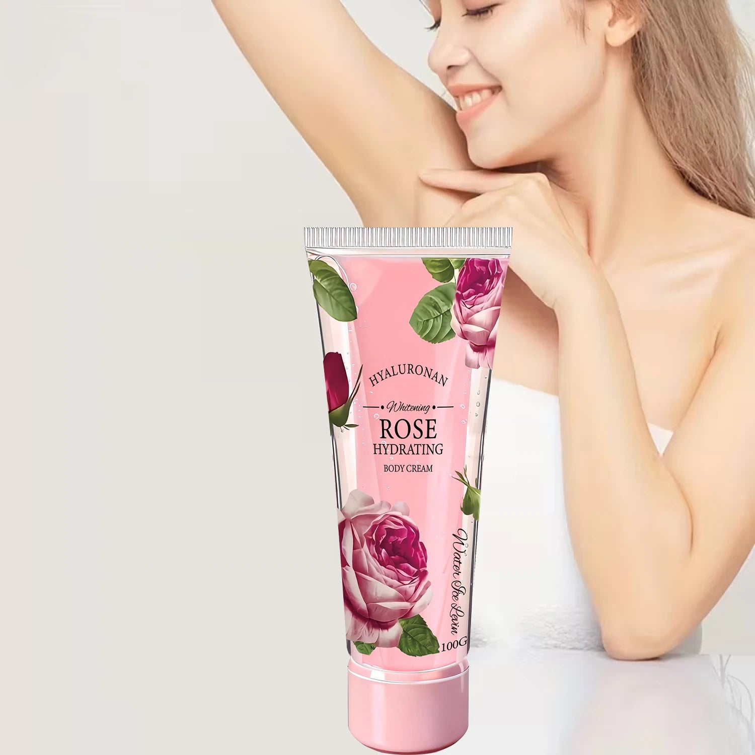Body Cream with Niacinamide & Centella for Deep Moisturizing，Firming,Lightweight，Fast Absorption for All Skin Types