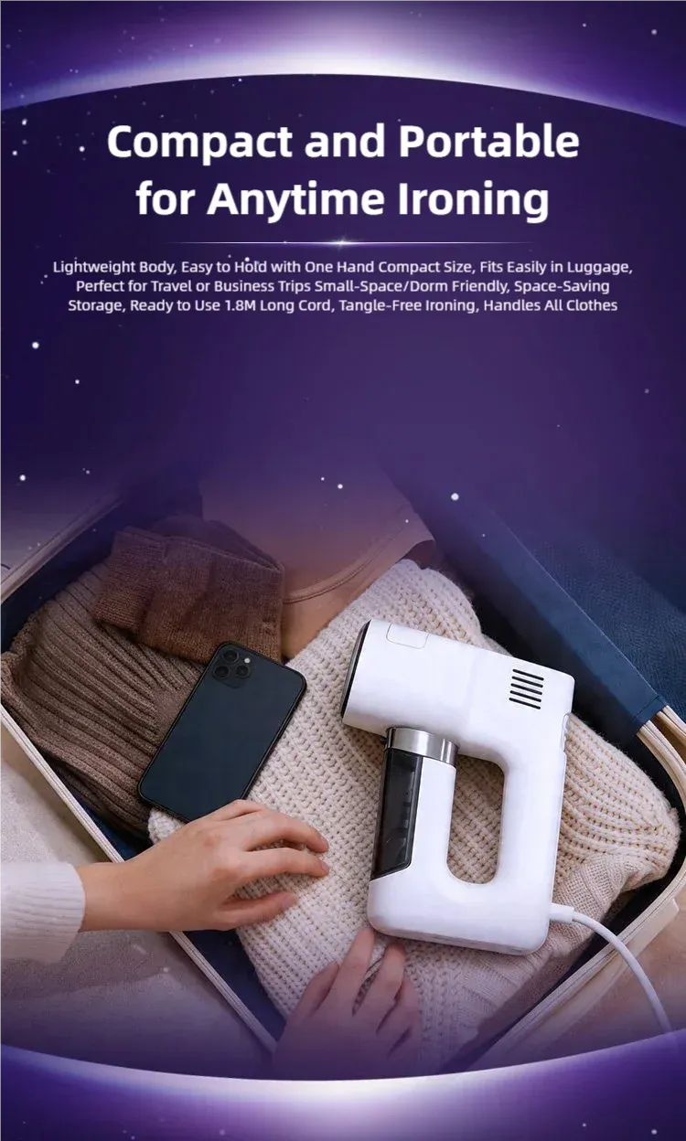 TINSOL 1200W Vacuum Suction Steam Iron