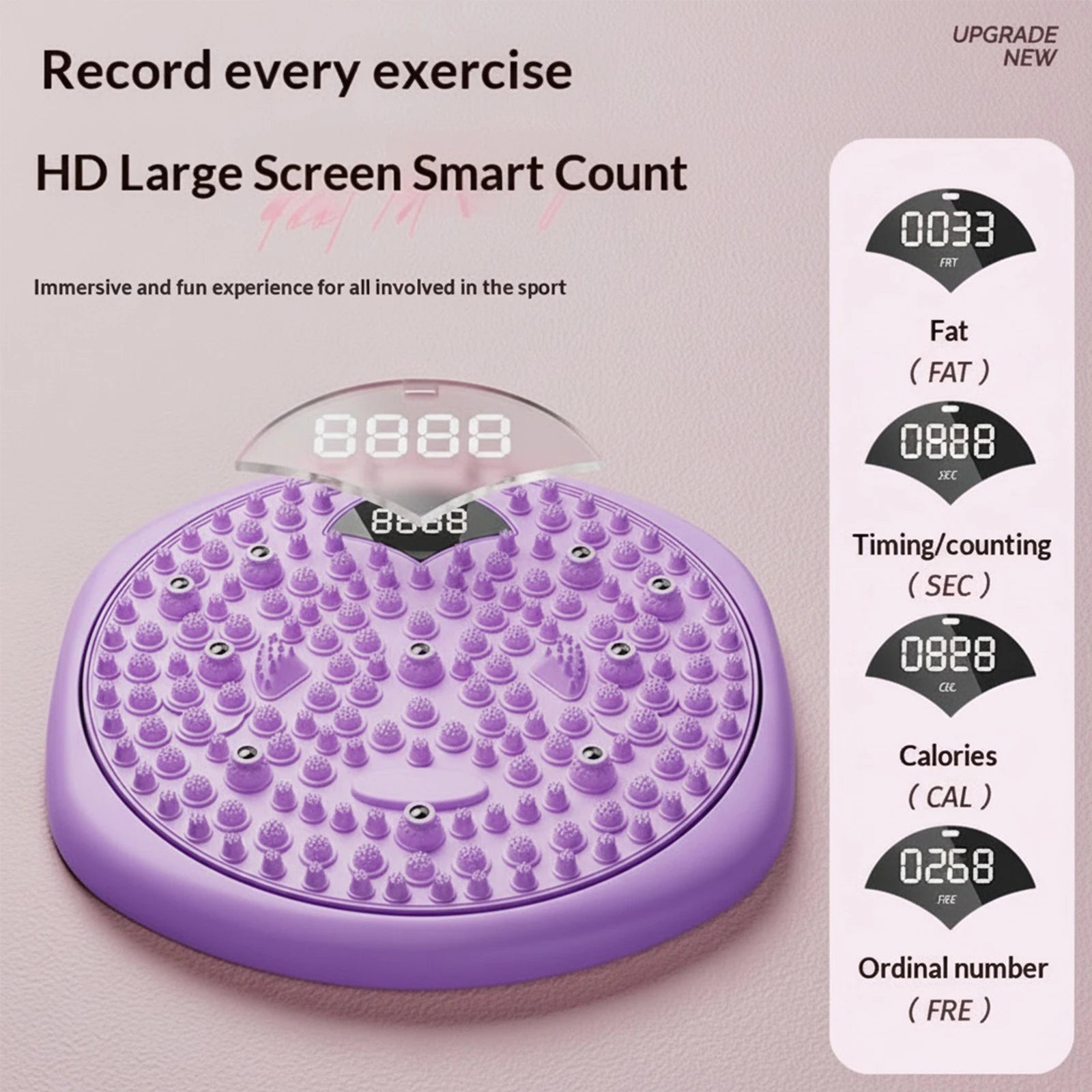 Magnetic Acupressure Waist Twisting Board - Portable Muscle Relief Body Shaping Massage Equipment Tidesmit