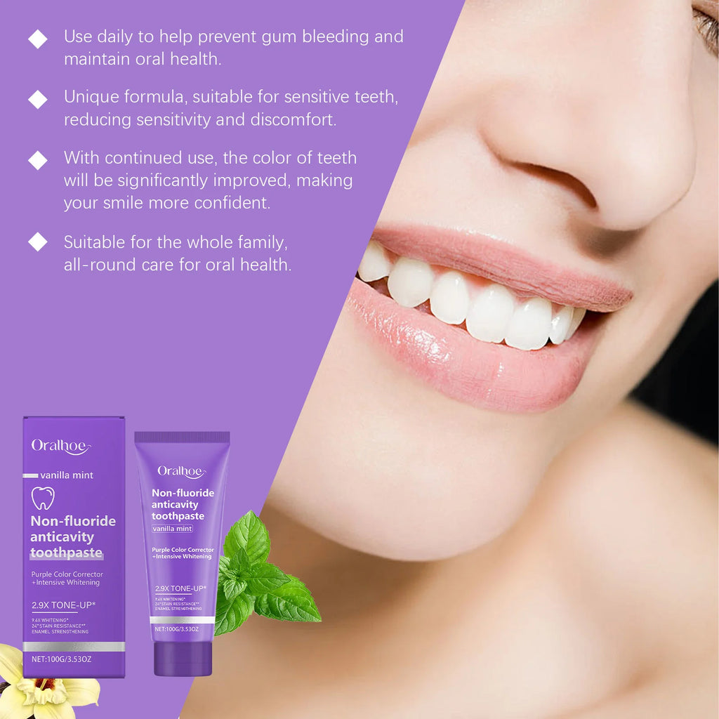 Tidesmit teeth restoration mineral powder for professional stain removal, whitening, and fresh breath.