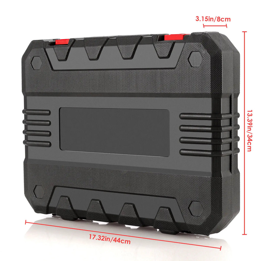 198 Piece Tool Box, Hand Tool Set, Ratchet Socket Tool Set, Screwdriver Set, Home Car Repair Tool, Universal