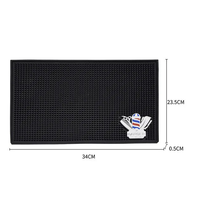 Barber Station Mat - Heat Resistant Non-Slip Tool Pad | Tidesmit Massage Chairs M Tidesmit