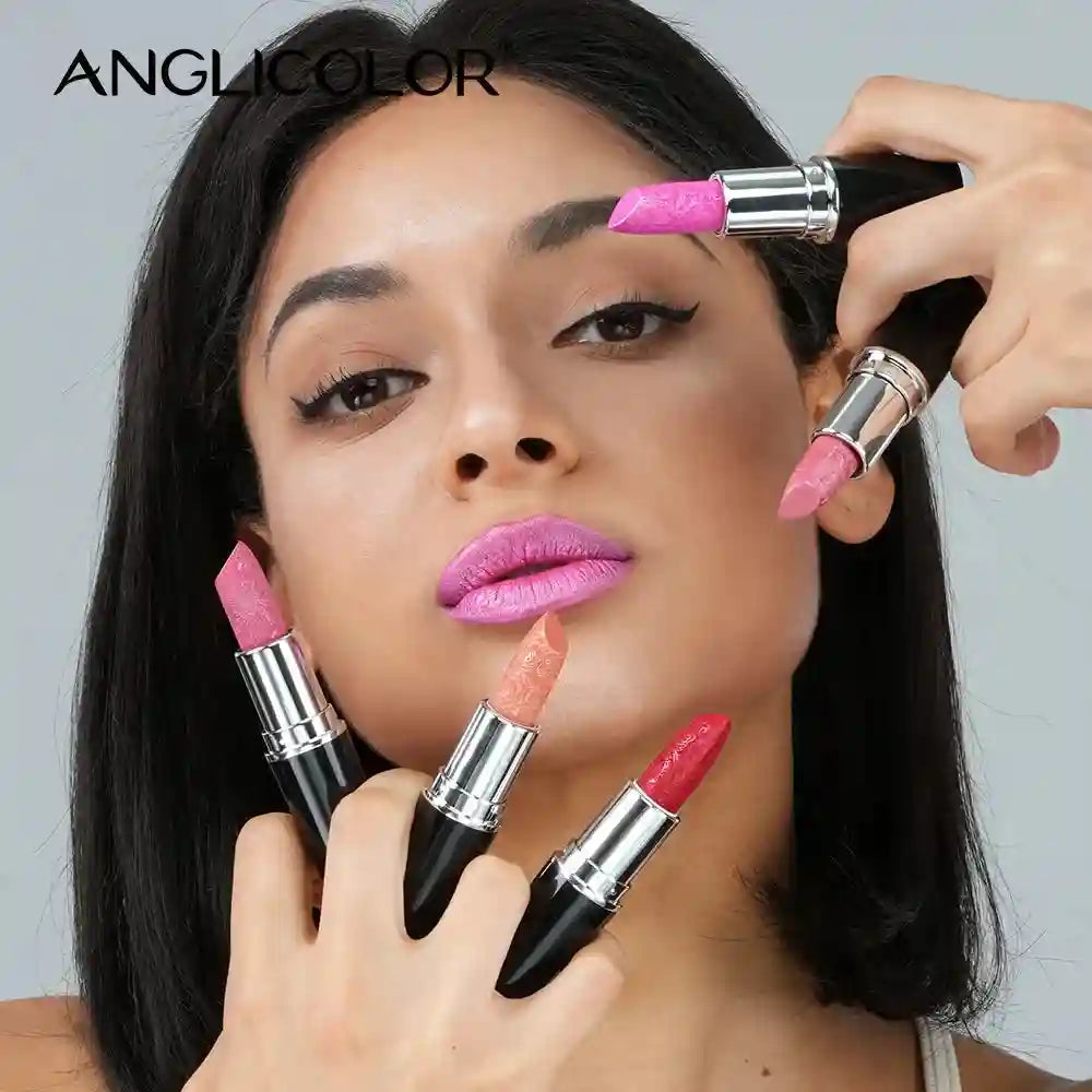 Moisturizing Lipstick Shade 15 - Pearlescent Finish Hydrating Lip Care Lip Care Tidesmit