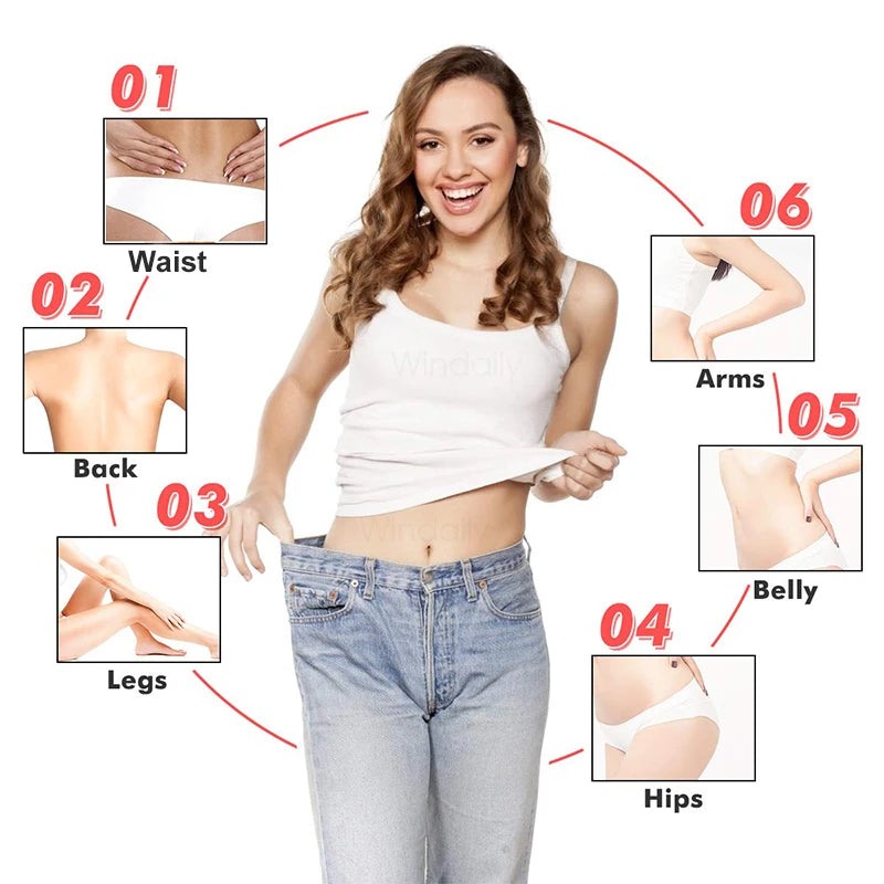 EMS RF Body Slimming Machine - Electric Massager for Muscle Relief Body Shaping Massage Equipment Tidesmit
