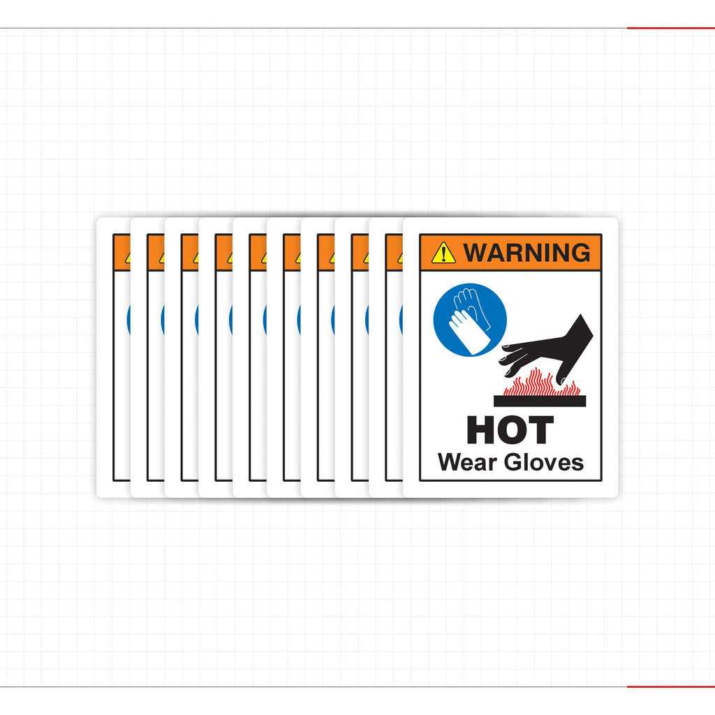 Mechanical Hazard Warning Decal Broken Saw Blade Cuts Risk Safety Sign - Angle/Detail 2
