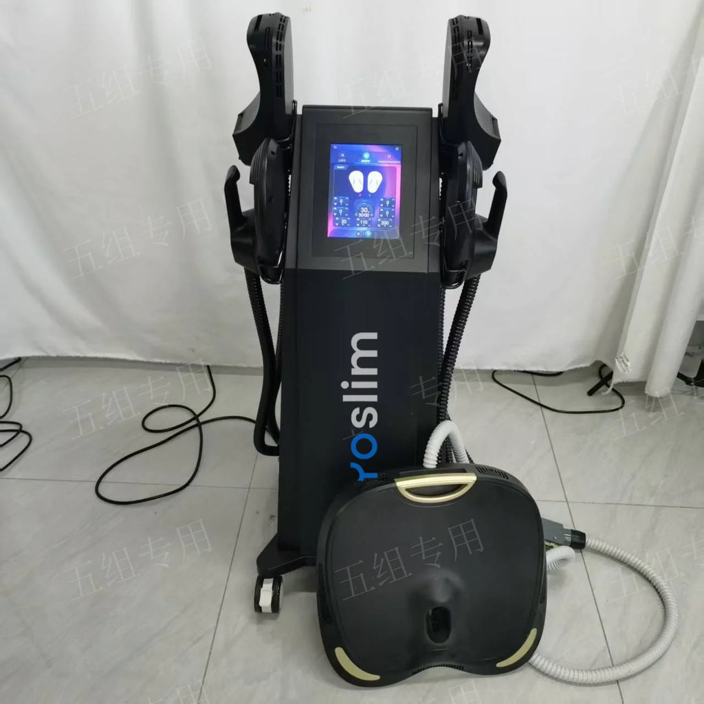EMS Muscle Sculpting Machine | 6500W RF Body Toner by Tidesmit Body Shaping Massage Equipment 5 handles RF Tidesmit