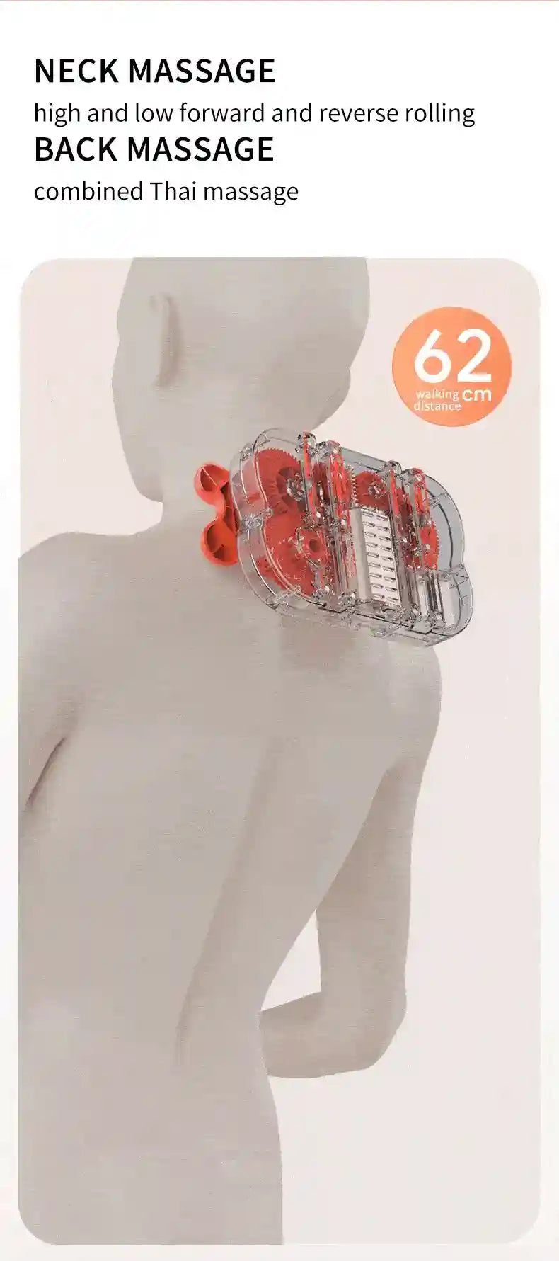 Electric Massager with Heat for Deep Tissue Muscle Relief - Tidesmit Massage Roller Tidesmit