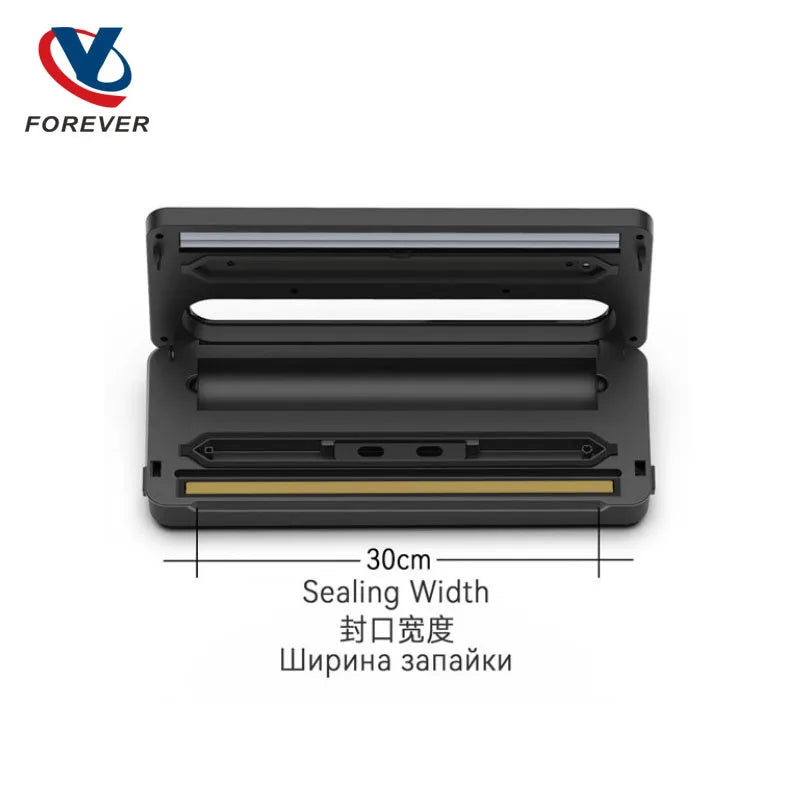 240W Dual‑Pump Vacuum Sealer Machine Automatic Food Sealer Dual Seal External Vacuum For Home Commercial Food Storage