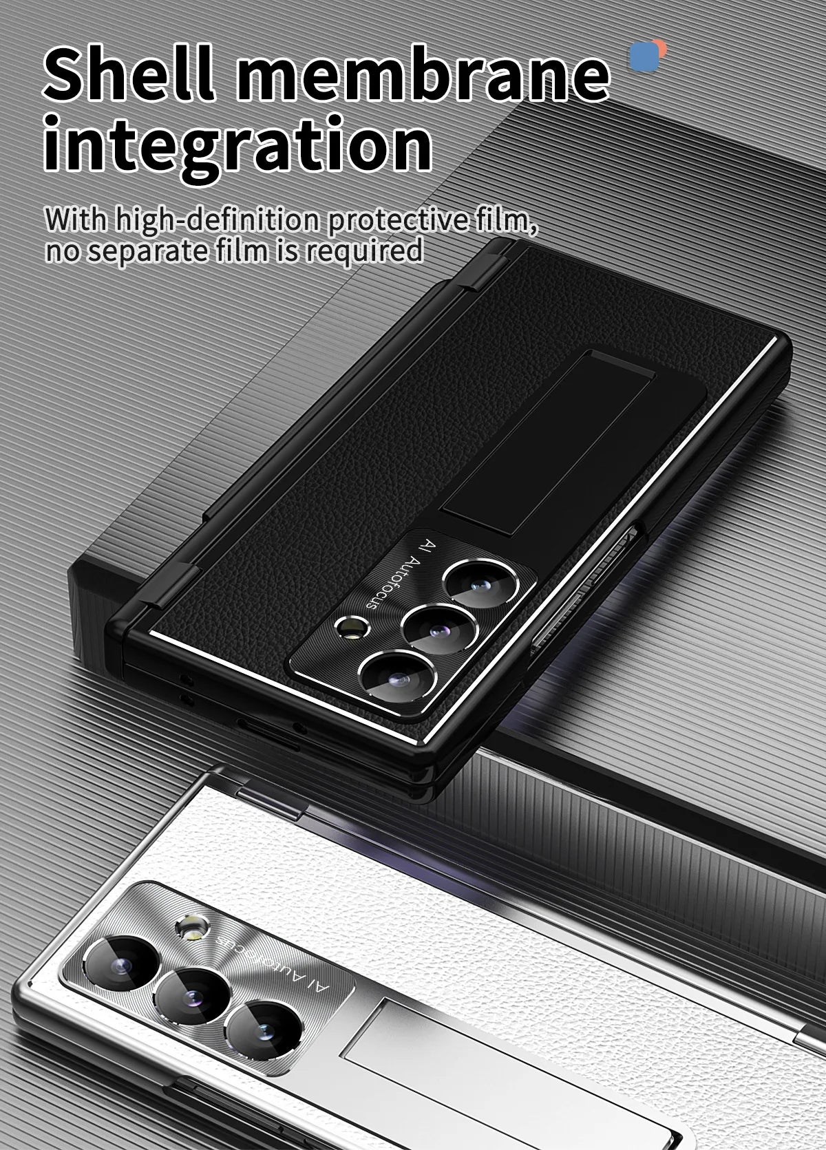 Samsung Galaxy Z Fold 7 Case with S Pen Slot & Hinge Protection Tidesmit