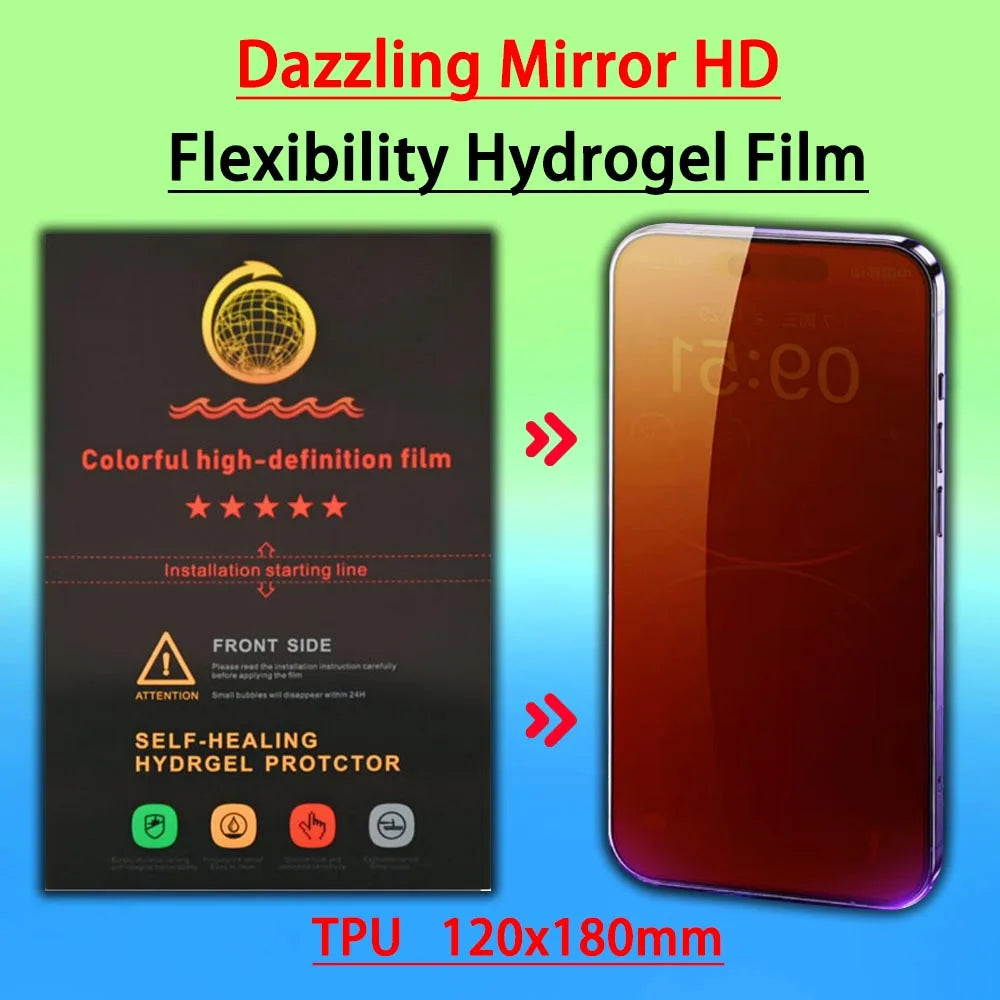 50PCS TPU Flexible Hydrogel Film Straight Curved Screen Protector Cutting Machine Universal Mobile Phone Screen Protective Film