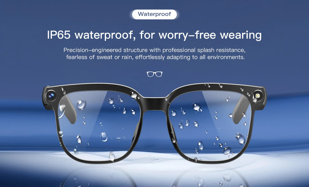 2026 4K 8MP Smart Glasses Men HD Camera 150+Language Translation ChatGPT WIFI Video Recording Bluetooth CallAudio Glasses Women