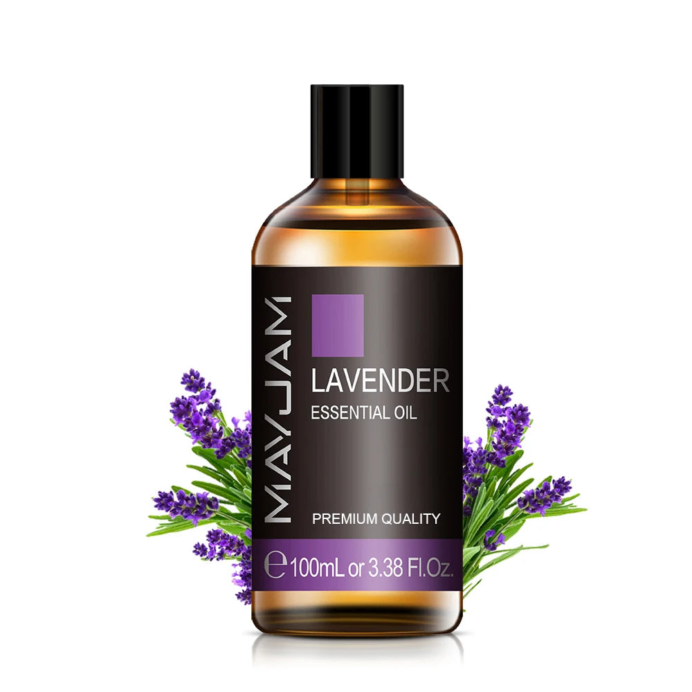 Tidesmit 100ml Organic Essential Oils for humidifier and diffuser in Lavender, Eucalyptus, and more.