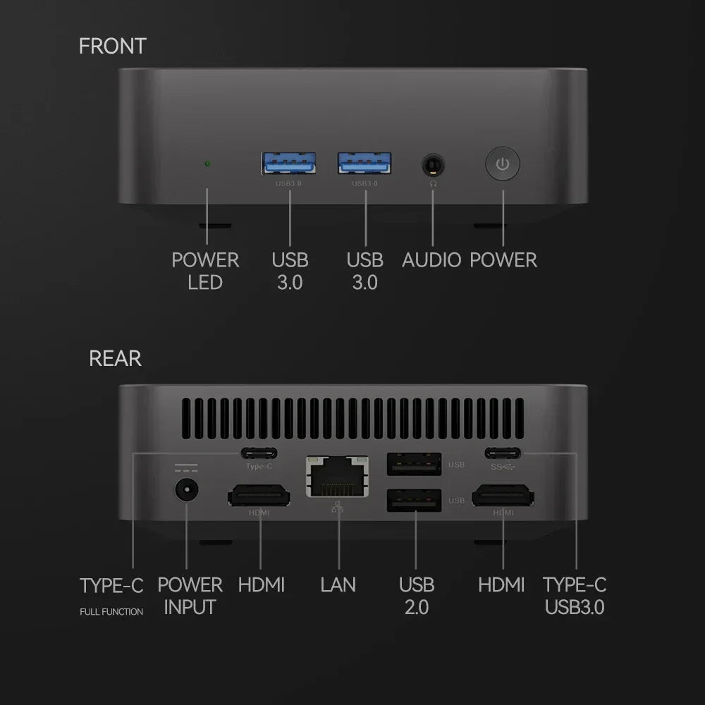 NEW MINI PC Windows 11 Intel Core i9 10980HK Intel N150 16GB 32GB RAM 1TB 2TB Mini Computer Dual WIFI 6 Mini Gaming Pc Desktop