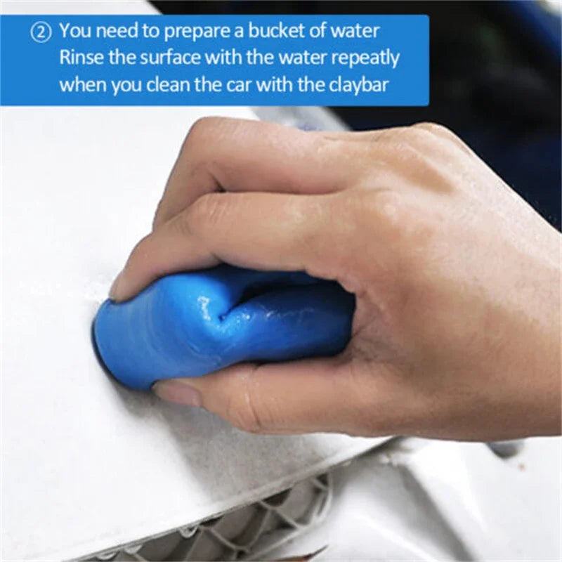 1-10Pcs Car Cleaning Clay Bar Washing Mud Car Detailing Waxing Polish Treatment Fine Grade Auto Detailing Cleaner Tool