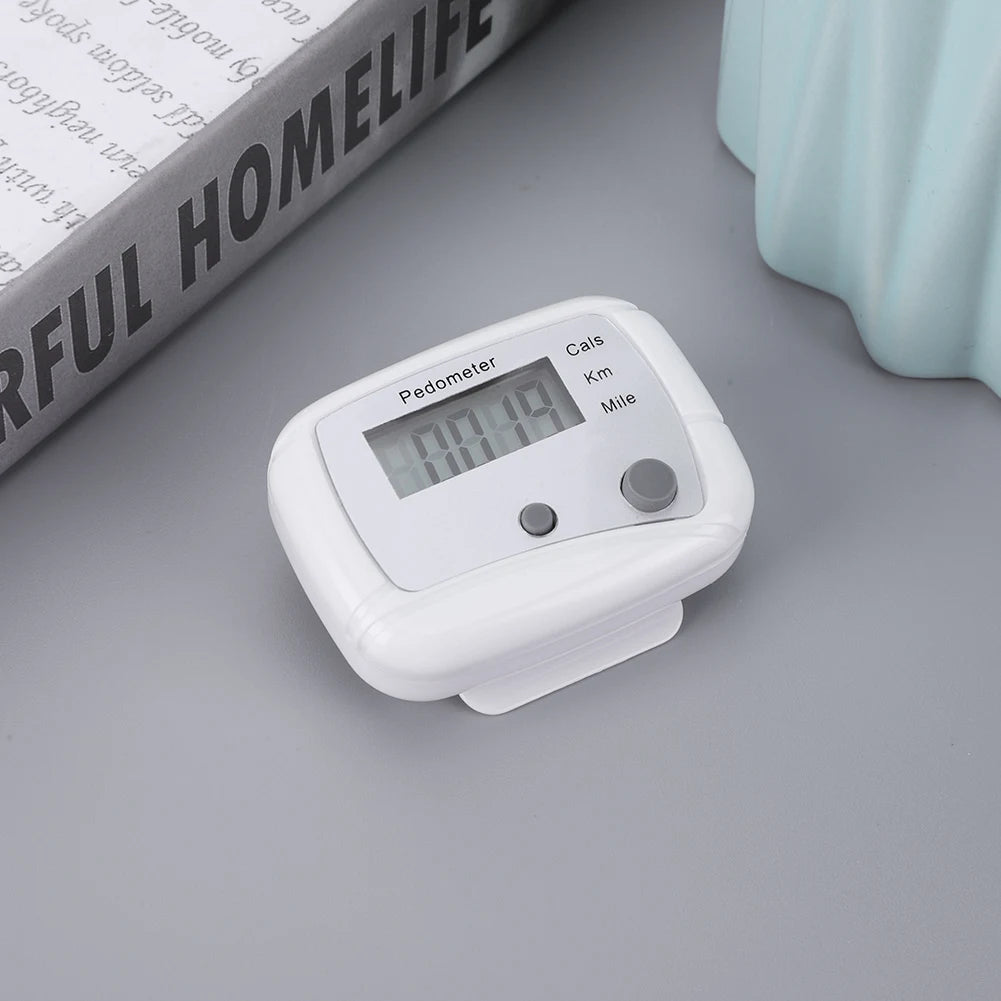 Walking Pedometer Portable Pedometer Multi-Function Accurate Step Tracker Mile Kilometer Calorie Calculation for Outdoor Sports