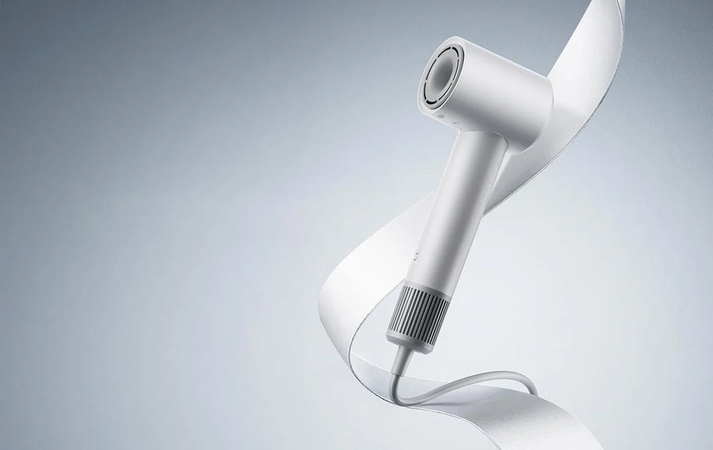 White Xiaomi Mijia H501SE high-speed hair dryer with sleek professional design, powerful airflow, and premium finish.