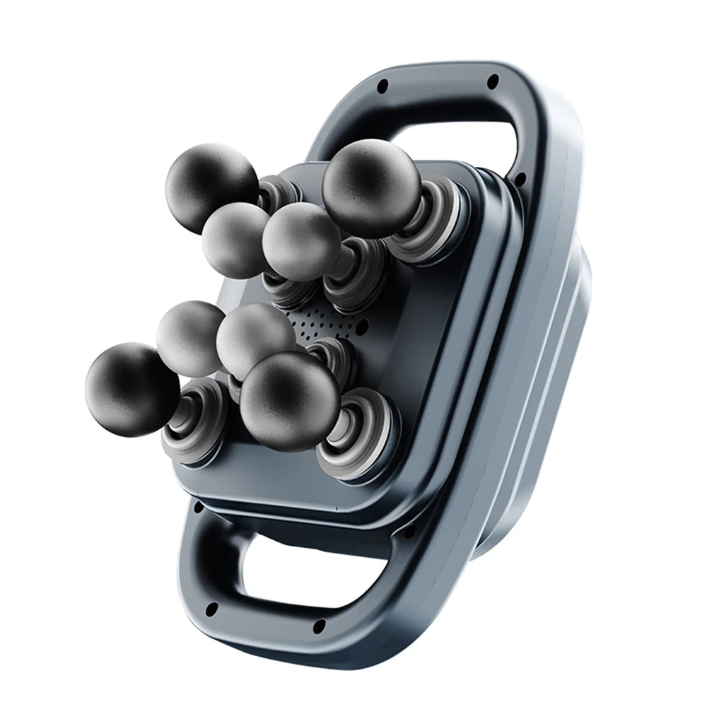 Fascia Gun Deep Tissue Massager - 8 Massage Heads | Tidesmit Fascia Gun GRAY Tidesmit