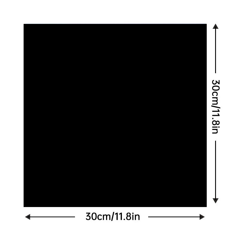 Peel-and-stick marble tile sheet, dark/black 30cm x 30cm