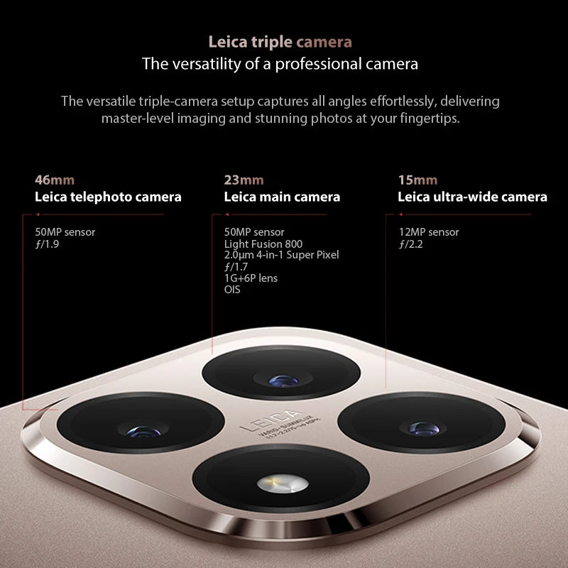Xiaomi 15T Global Version Smartphone IP68 5500mAh 67W HyperCharge 6.83" 120Hz display MediaTek Dimensity 8400-Ultra 50MP
