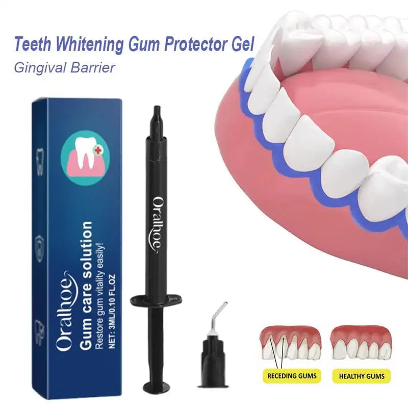 Tidesmit gum repair and teeth whitening gel for cleaning stains and treating gingival inflammation