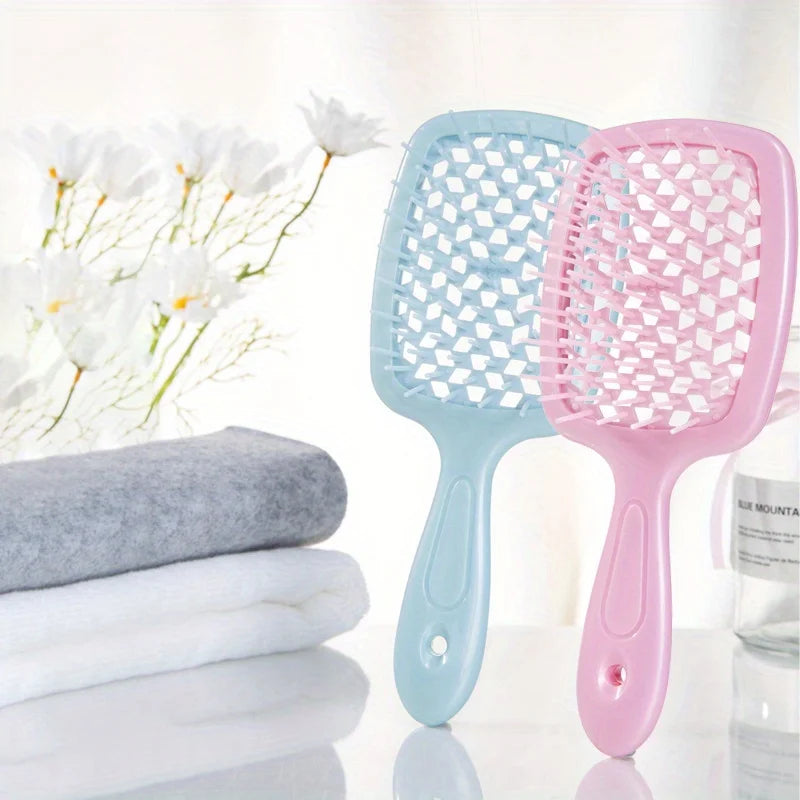 Detangling Hair Brush - Ergonomic Massage Comb for Wet Curly Hair Massage Chairs Tidesmit